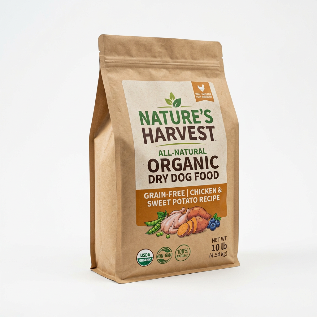 All-Natural Organic Pet Food (10 lbs)